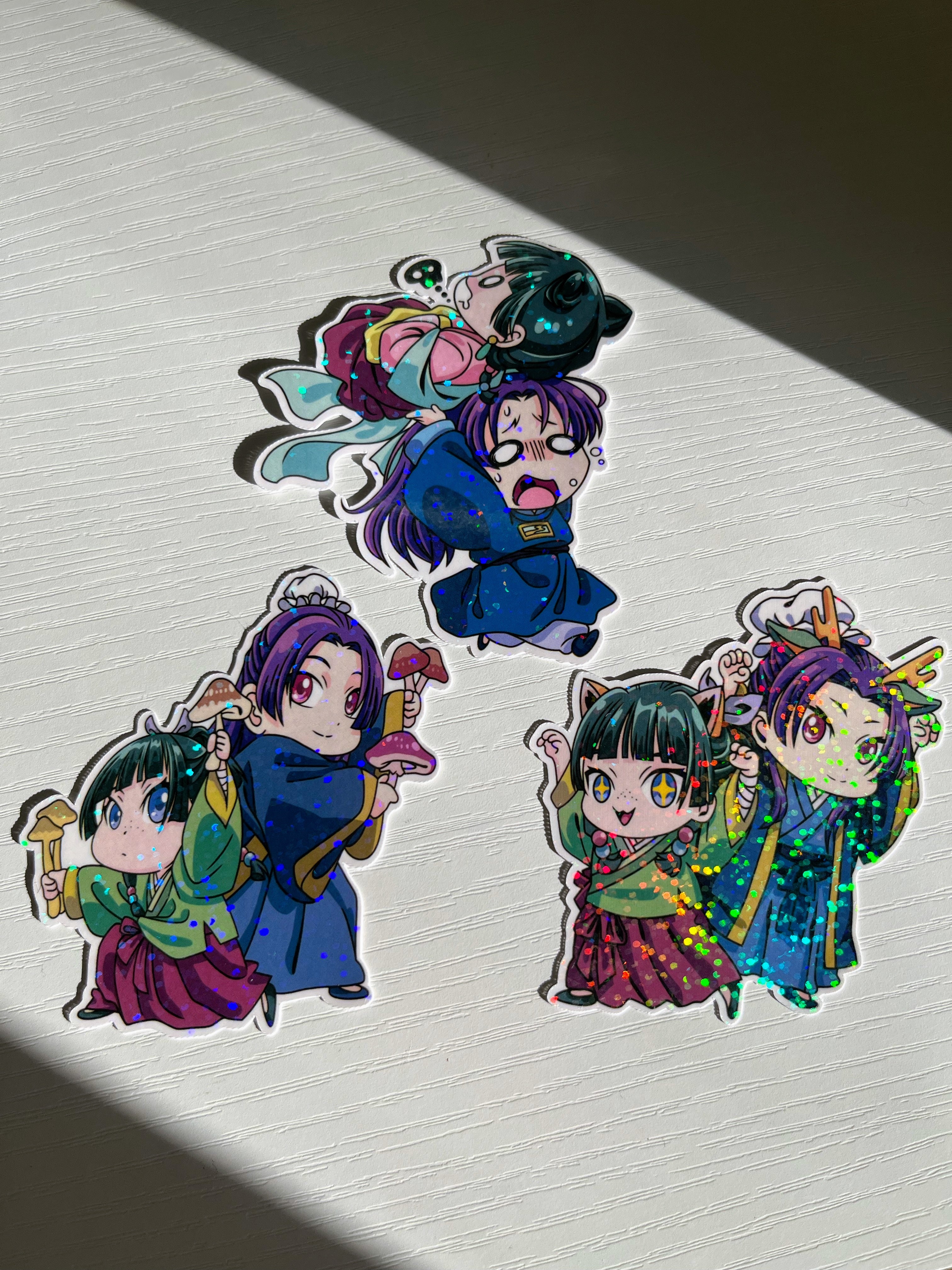 @nime Holographic Stickers (Full Set)