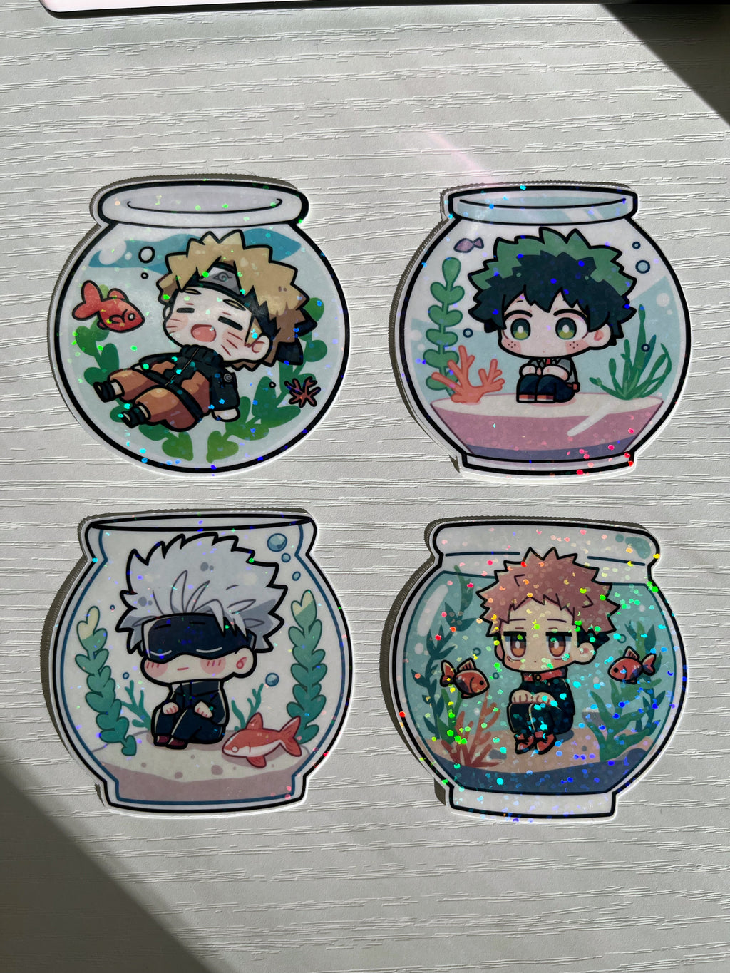 @nime Holographic Stickers (Full Set)