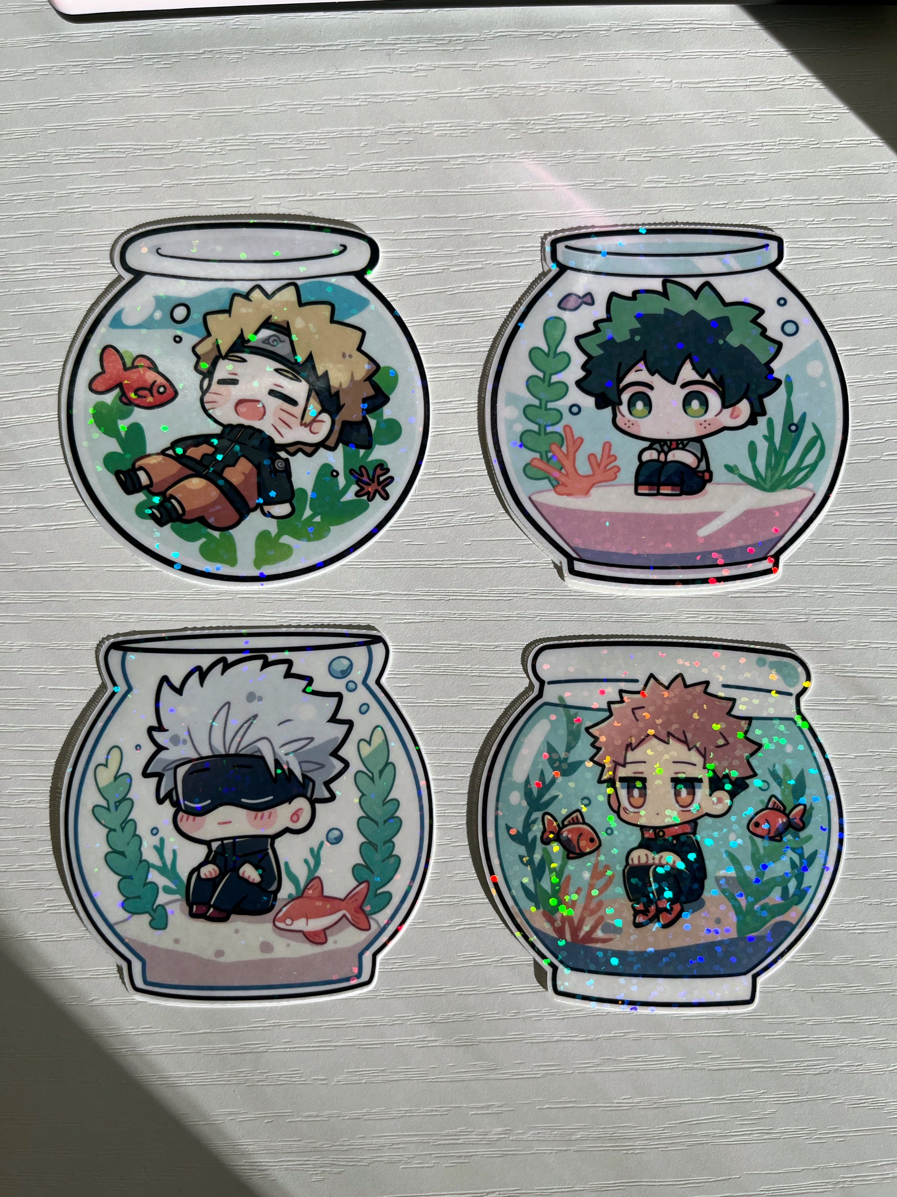 @nime Holographic Stickers (Full Set)