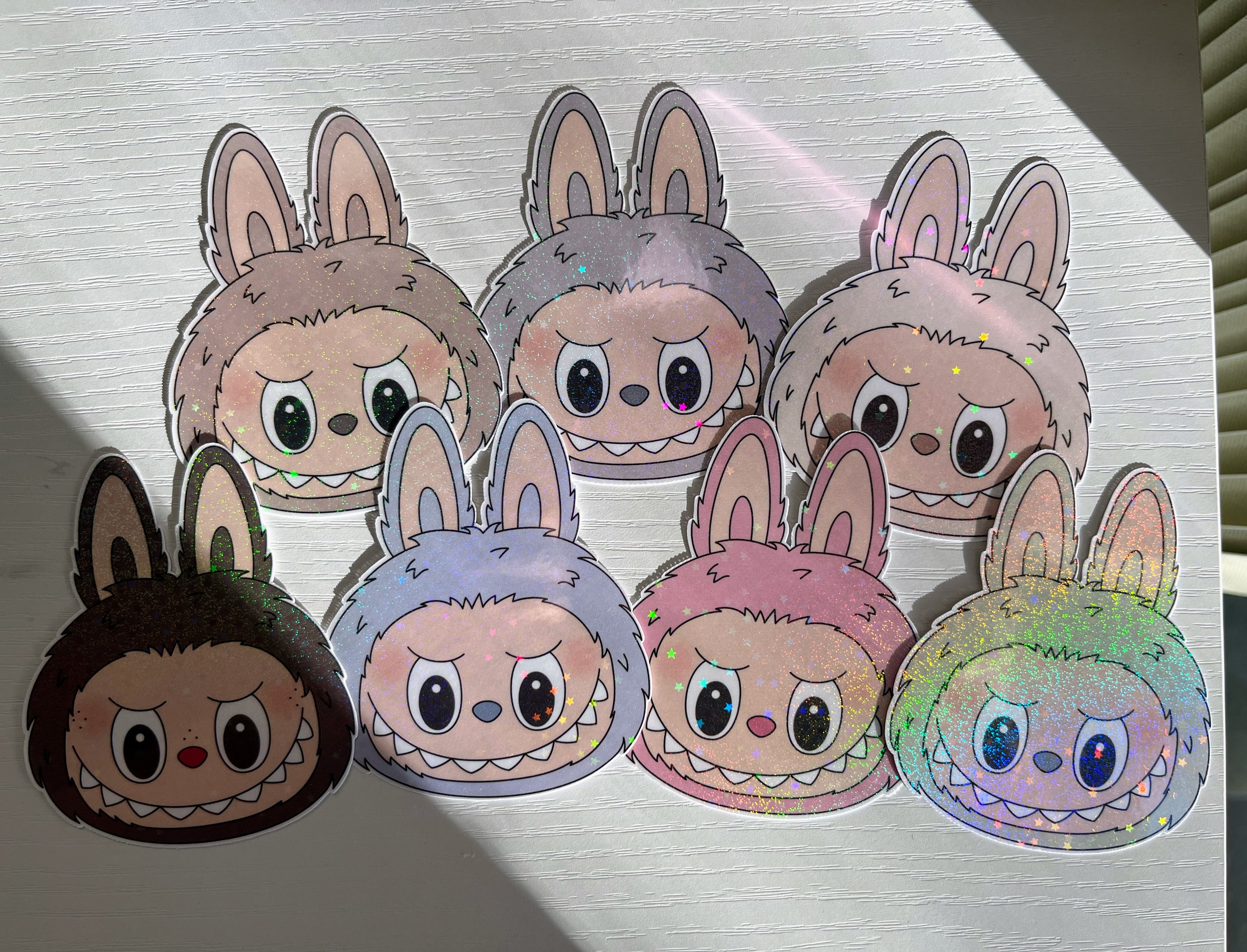 M0nster Holographic Stickers (Full Set)