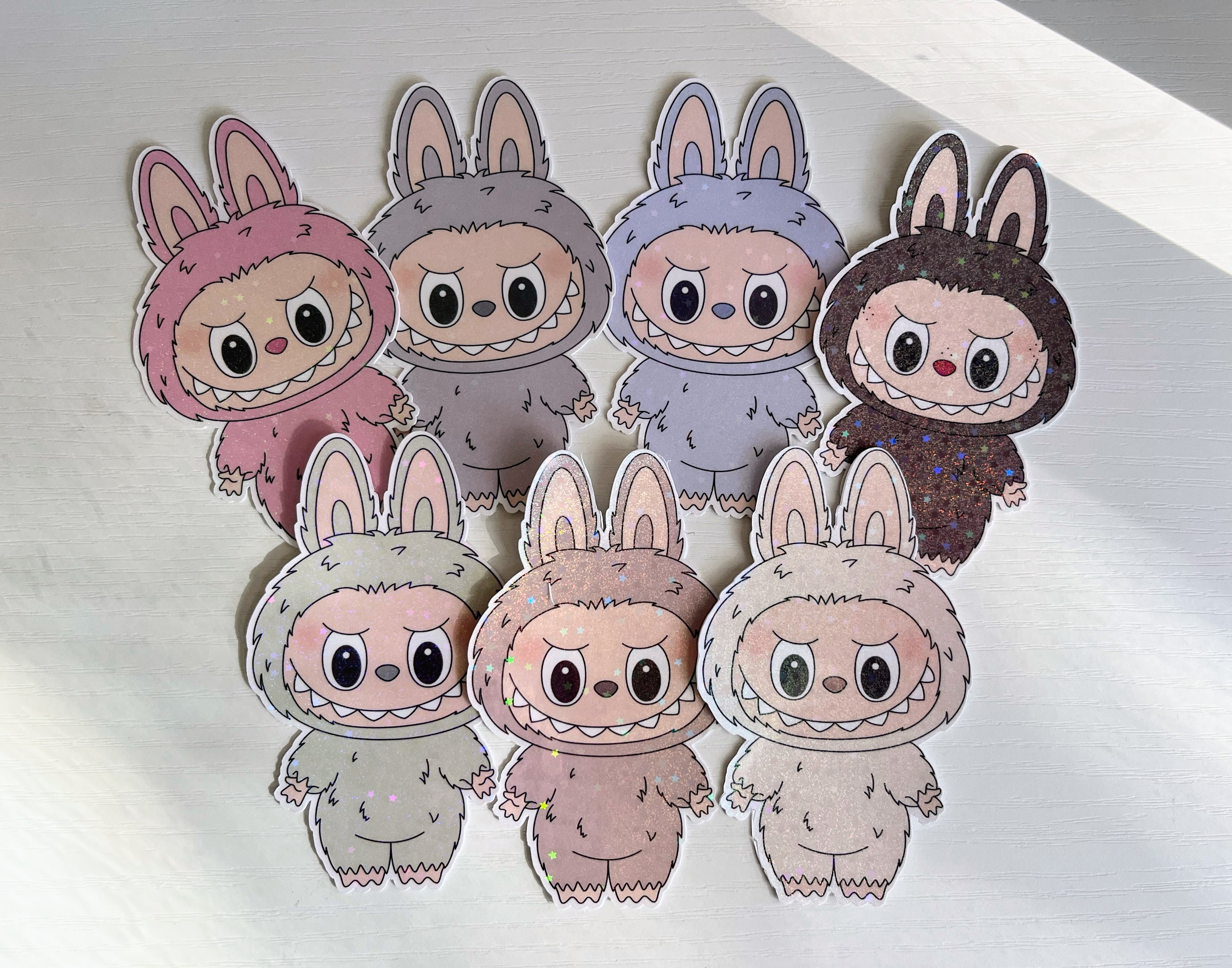 M0nster Holographic Stickers (Full Set)