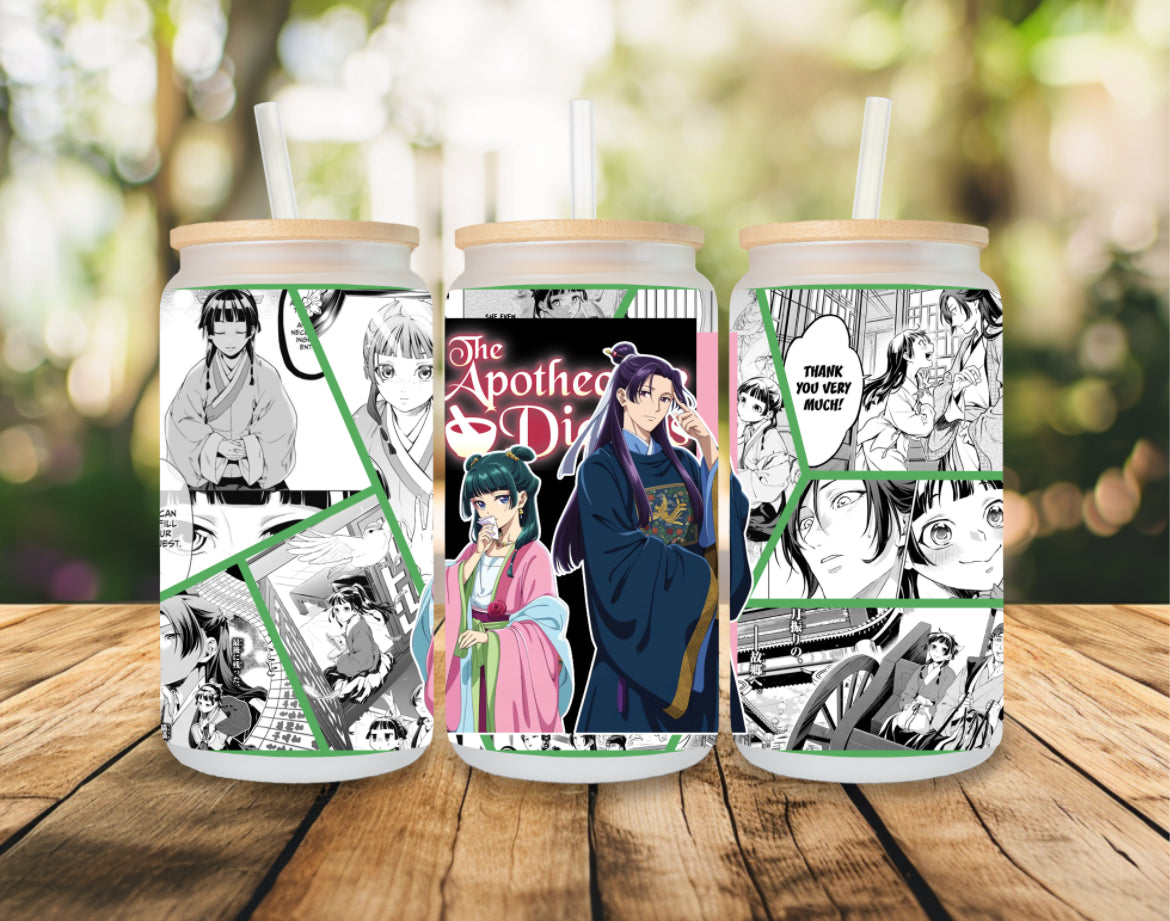 @nime 16oz Glass Cup