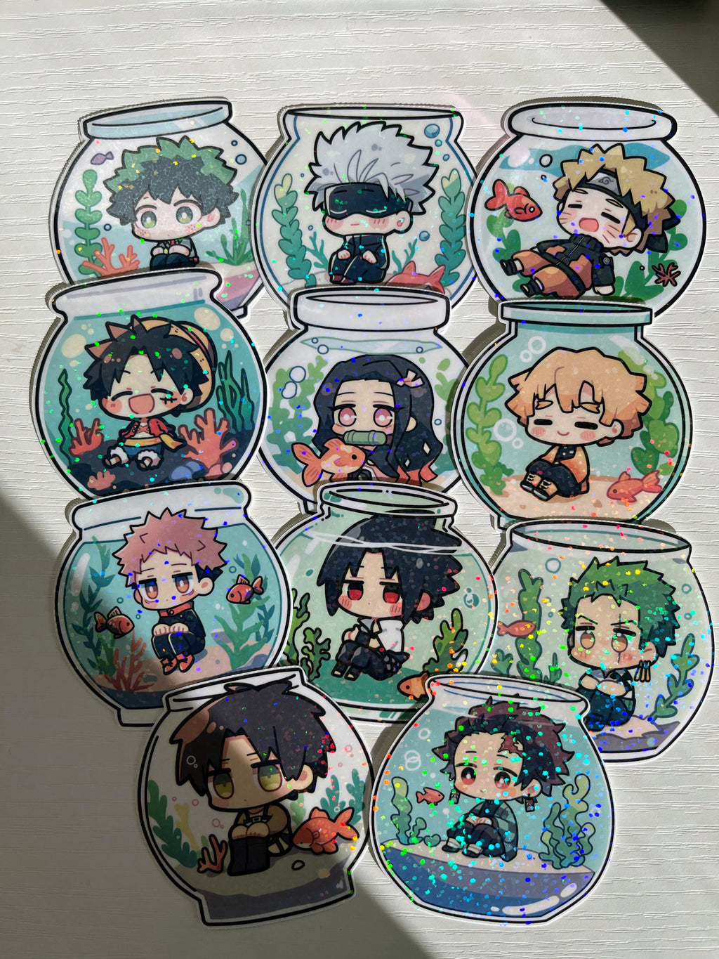 @nime Holographic Stickers (Full Set)