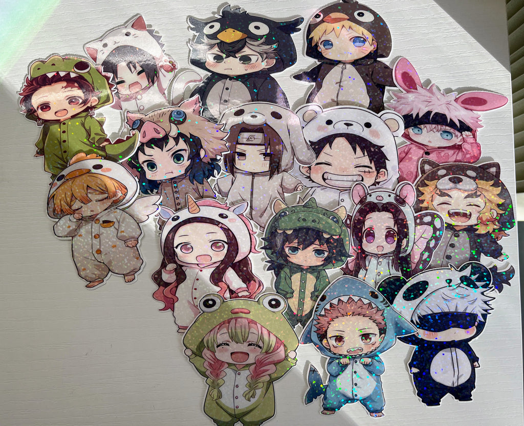 @nime Holographic Stickers (Full Set)