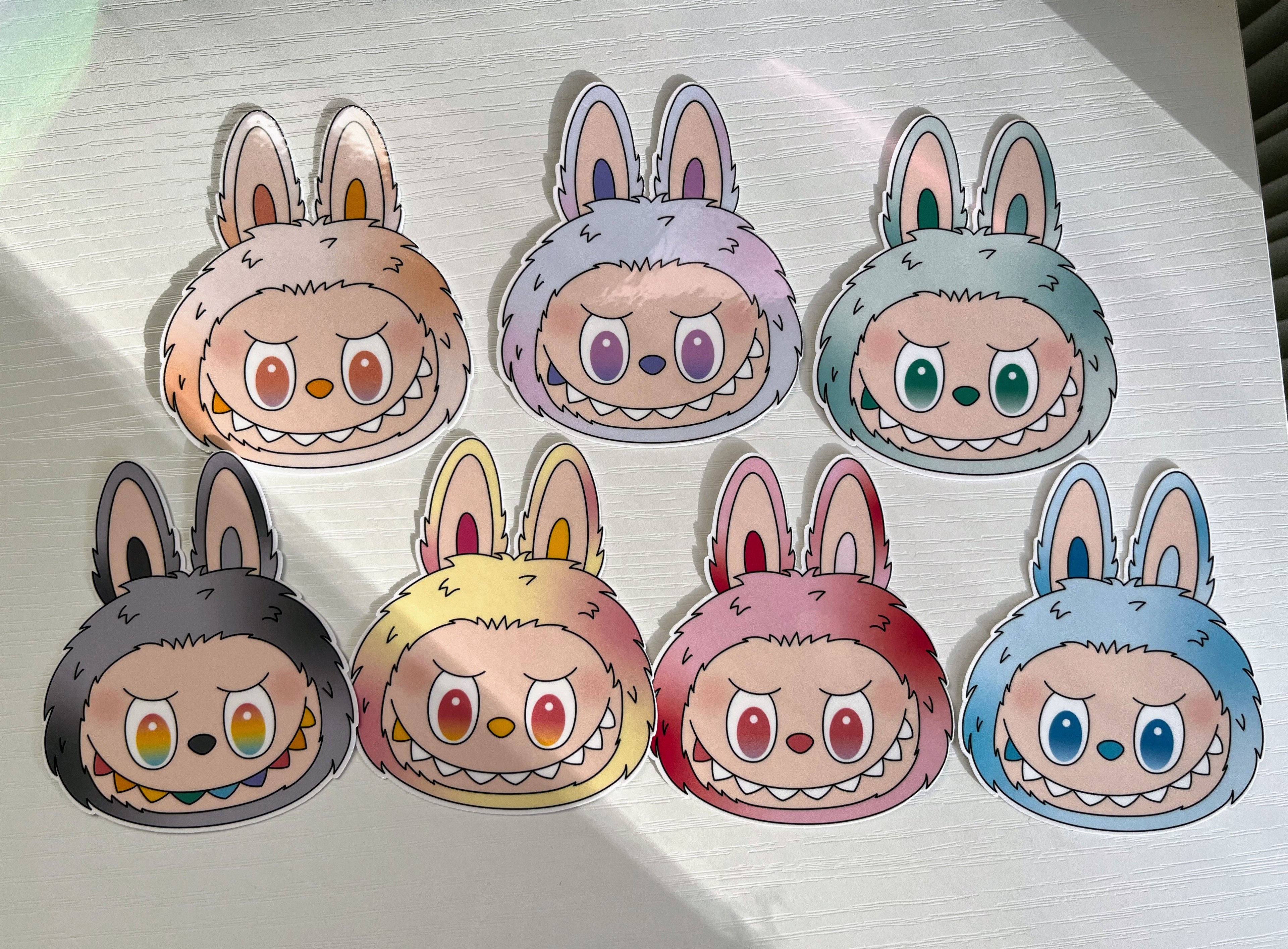 M0nster Glossy Stickers (Full Set)