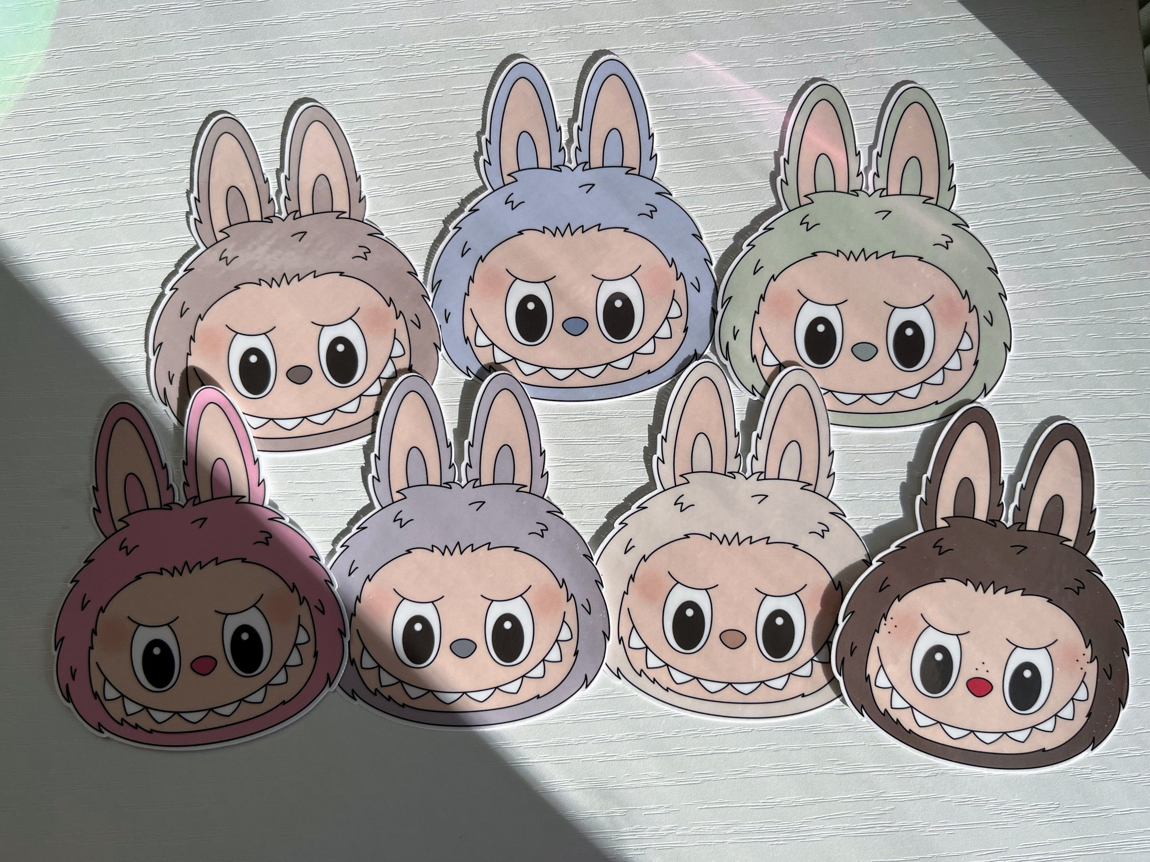 M0nster Glossy Stickers (Full Set)