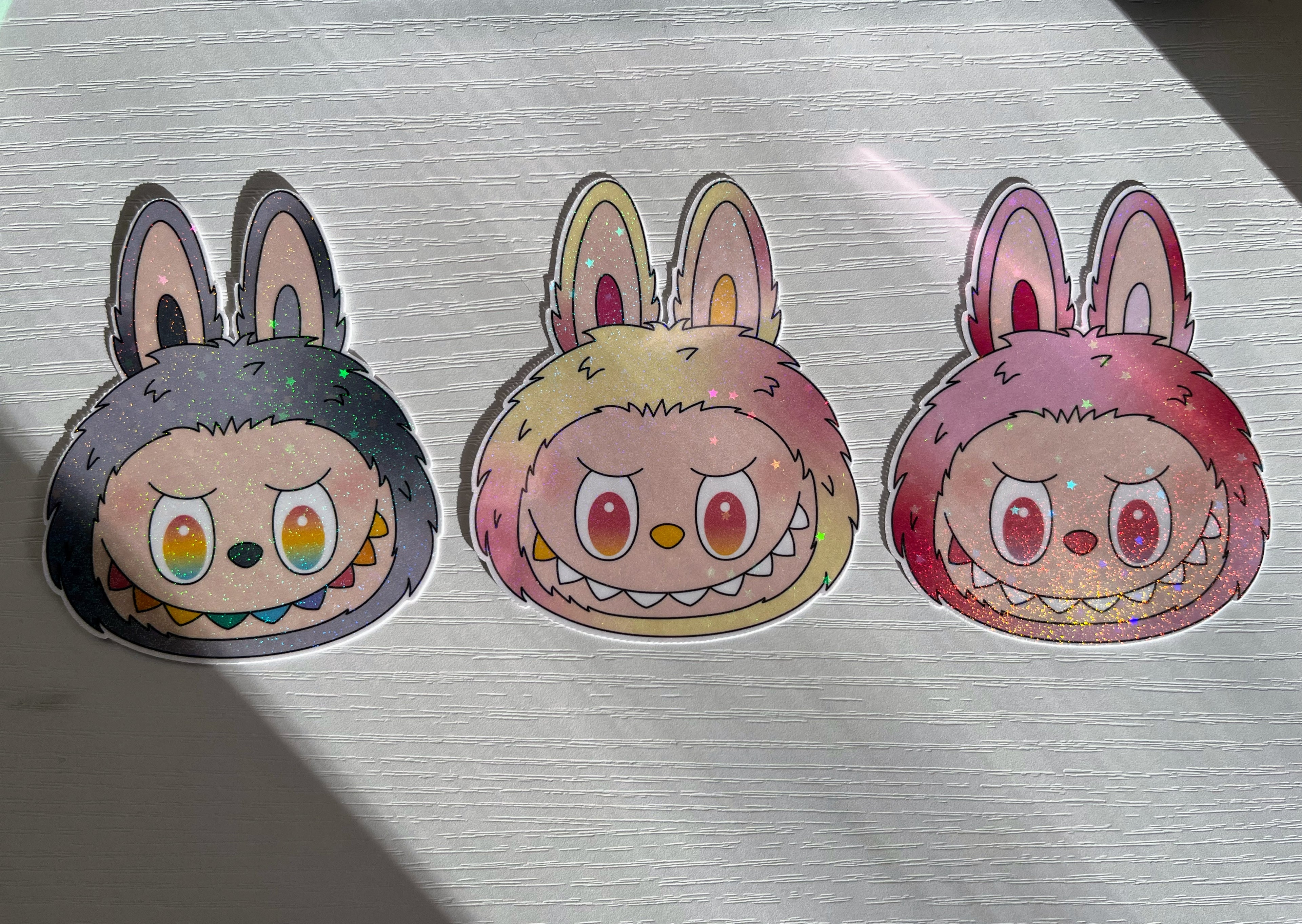 M0nster Holographic Stickers (Full Set)