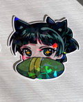 @nime Holographic Sticker